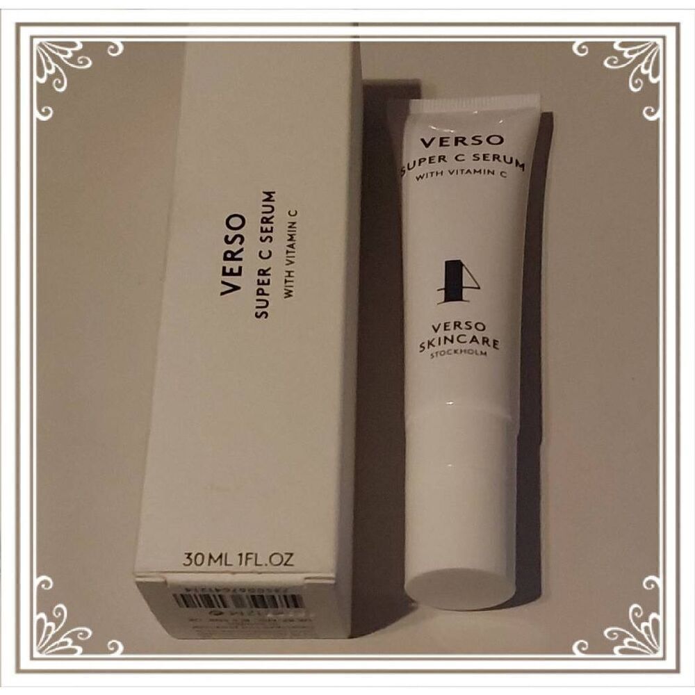 BNIB~VERSO Super C Serum with Vitamin C~$100 Retail Value
